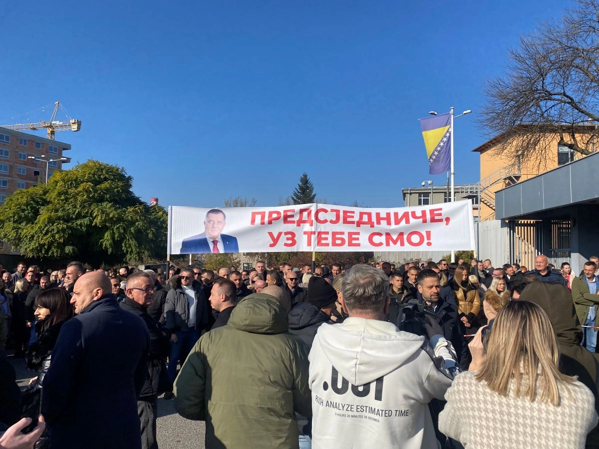 Pogledajte Dodikov dolazak na Sud...